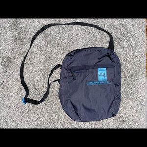 Mandarina Duck canvas dark grey crossbody bag